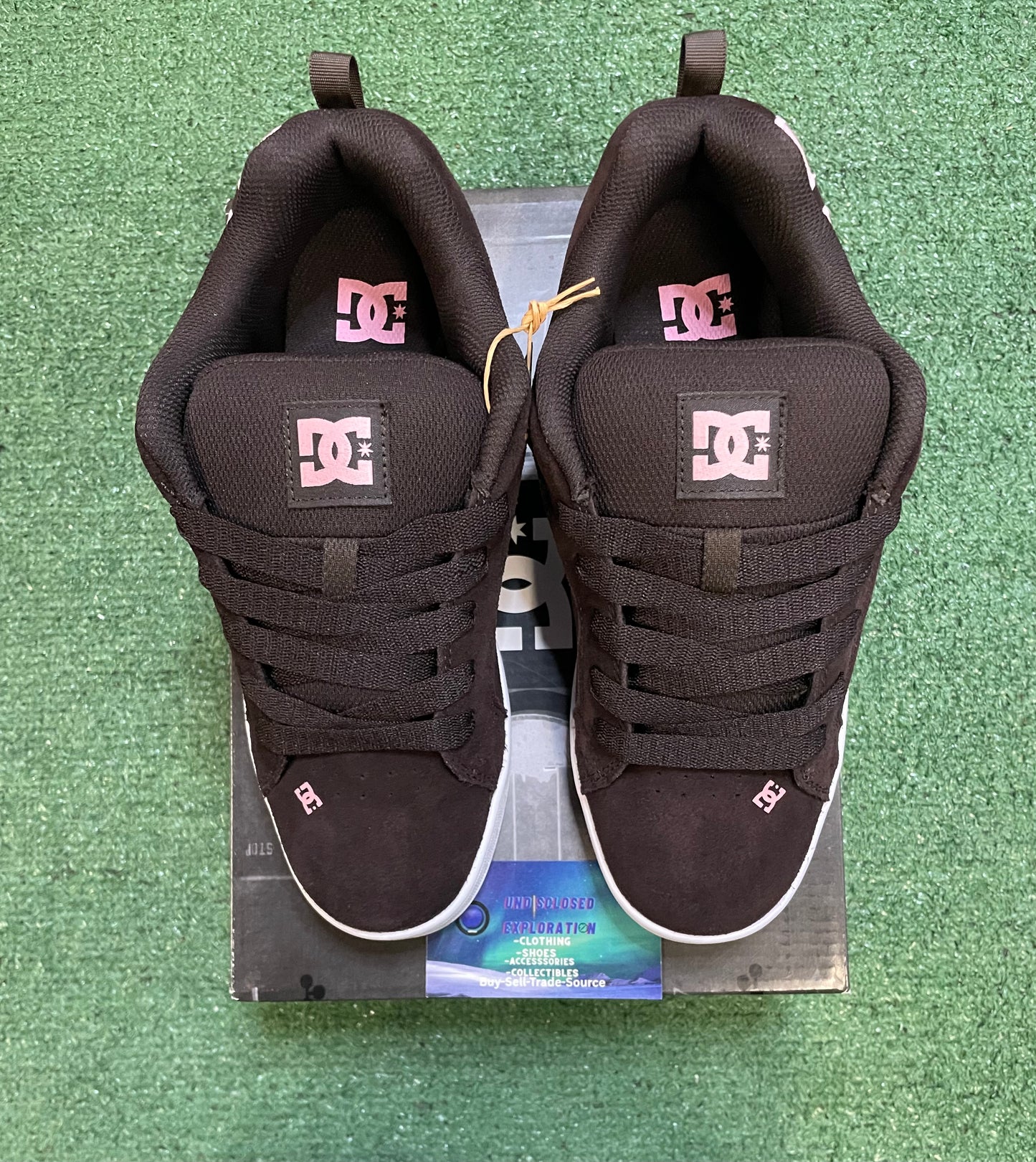 DC Court Graffik Skate Brown / Pink