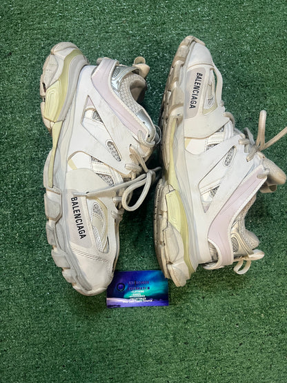 Balenciaga white Track sneakers size 10men/11.5women(EU 43)