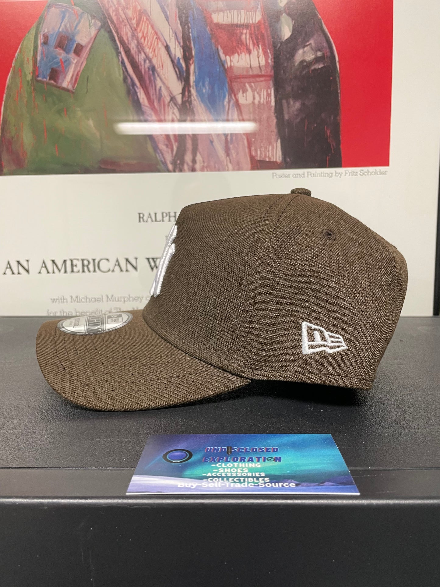 New York Yankees brown hat