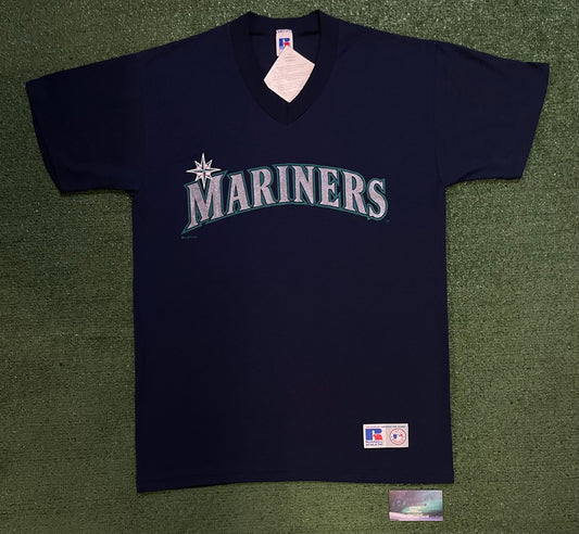 Vintage 1990s Seattle Mariners Russell tee