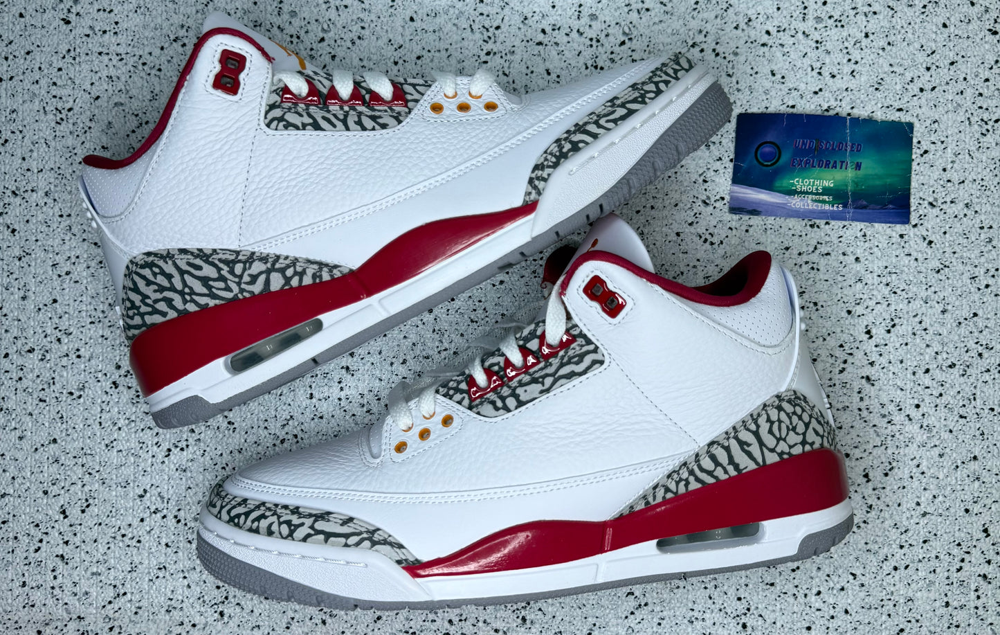 Jordan 3 Cardinal Red