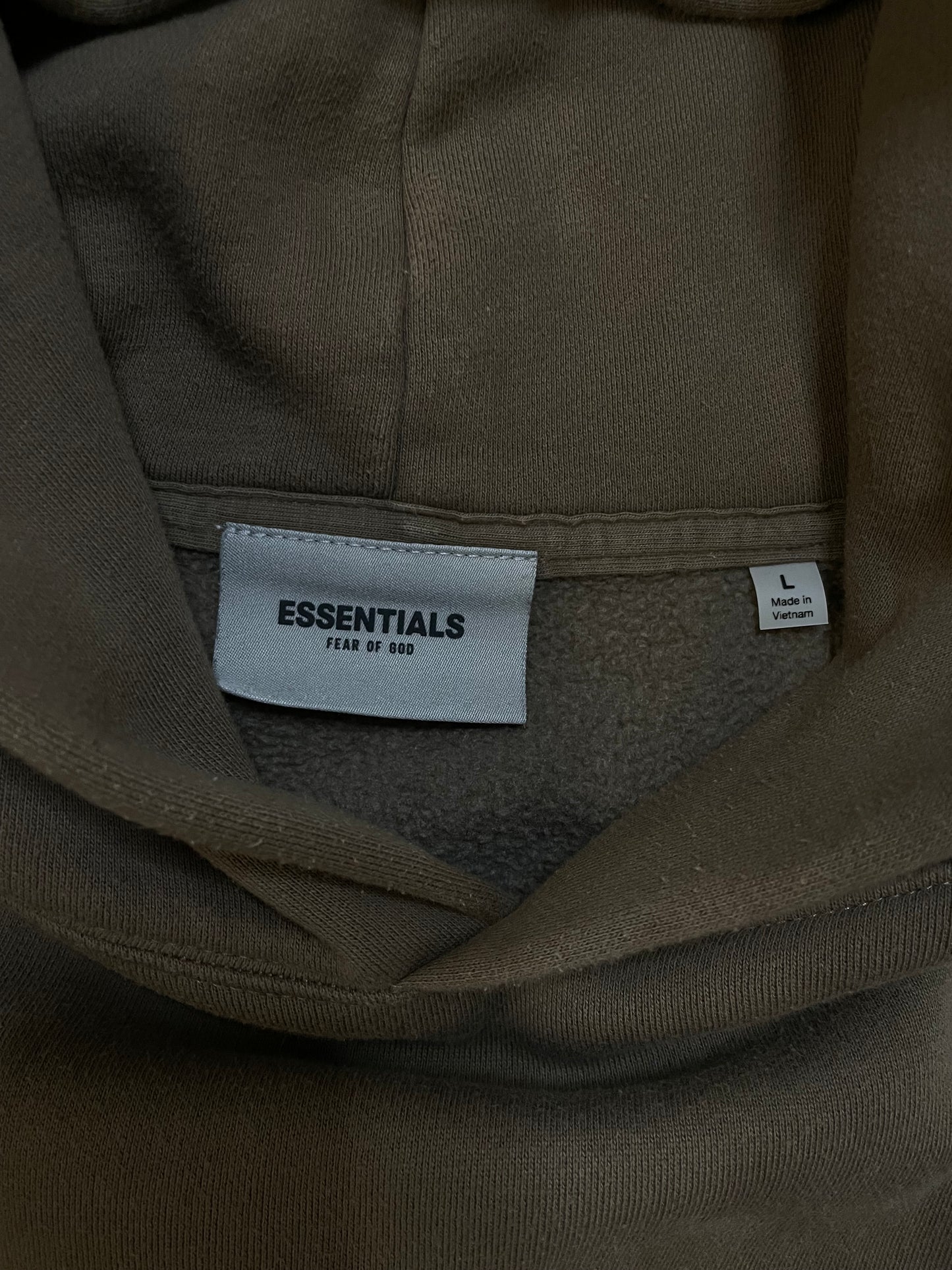 Fear Of God essentials harvest hoodie