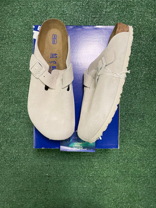 Birkenstock Boston antique white