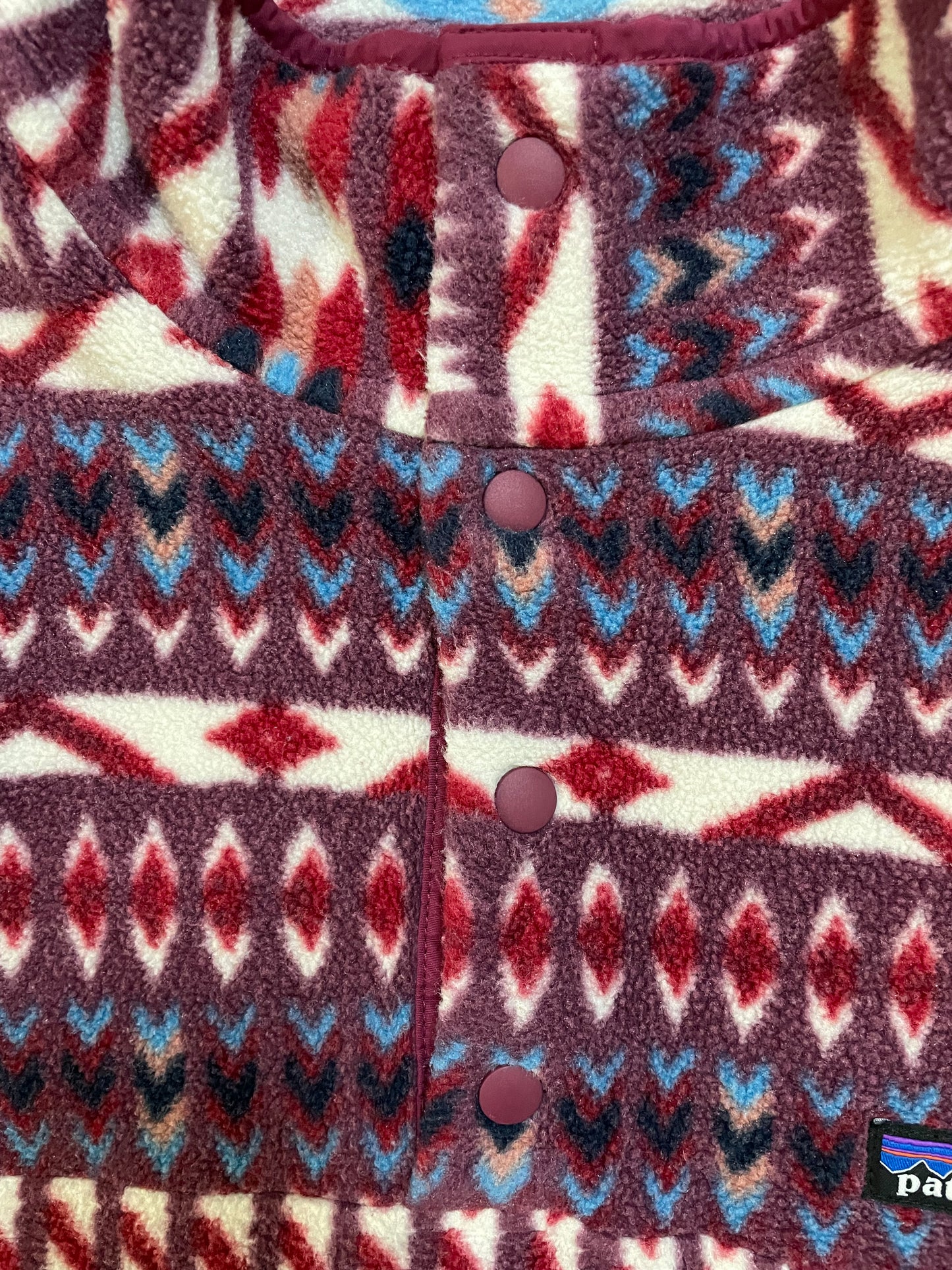 Vintage Patagonia synchilla strawberry kuta klash fleece