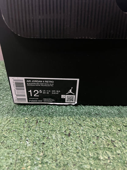 Jordan 4 rare air (white lettering) size 12.5men/14women