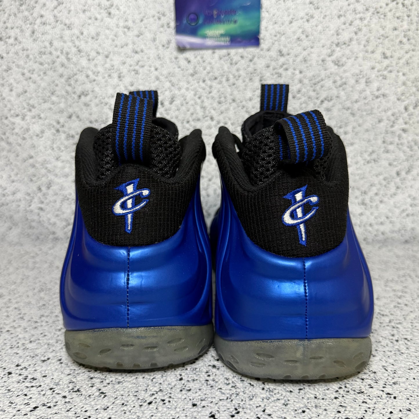 Nike Foamposite 20th Anniversary Royal 2017 11 Men/12.5 Women “Preowned”