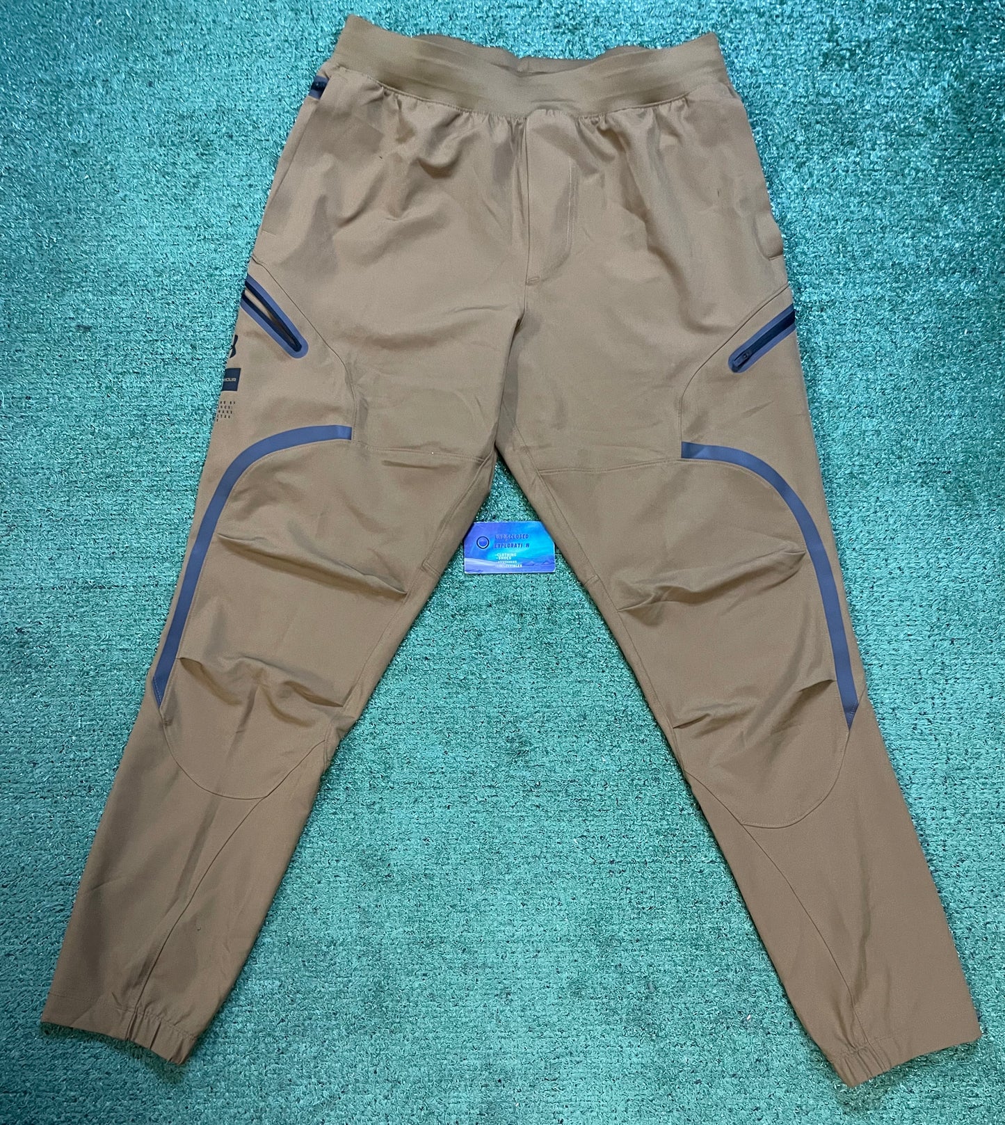 Under Armour unstoppable brown cargo pants