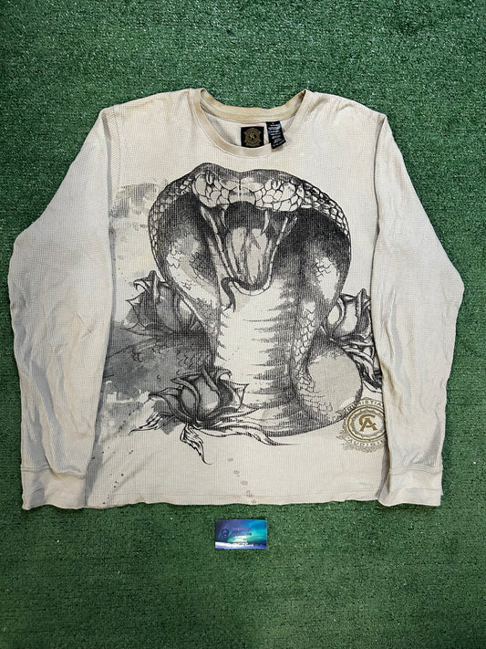 Vintage Christian audigier viper Los Angeles longsleeve