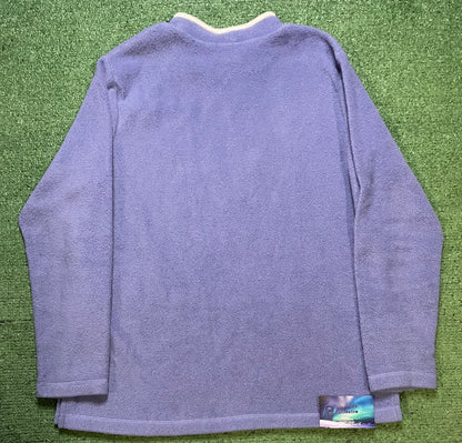 Vintage penguin lilac Fleece crewneck