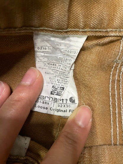 Carhartt tan double knees pants