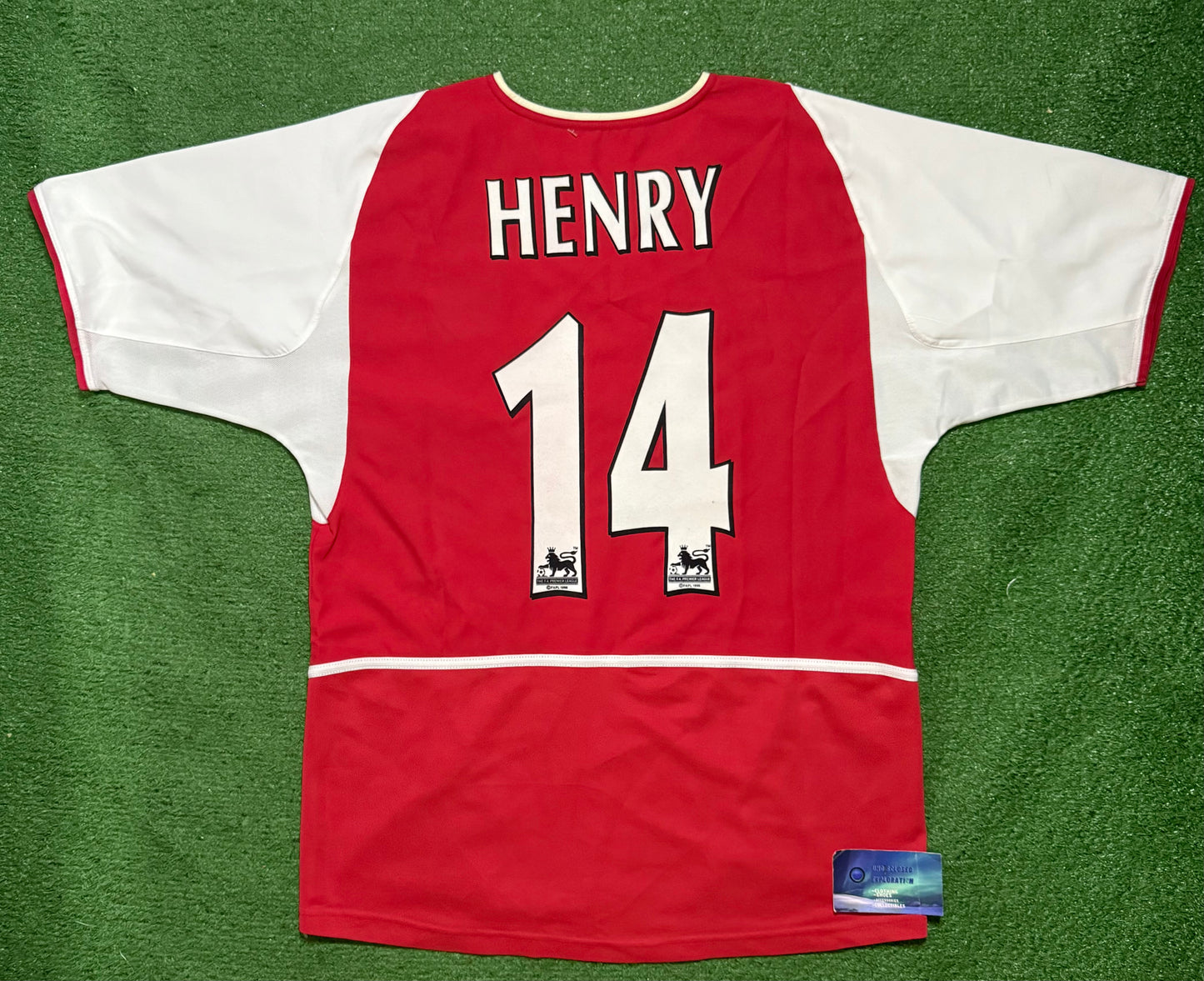 Vintage Nike Arsenal 2002 Thierry Henry Jersey Kit