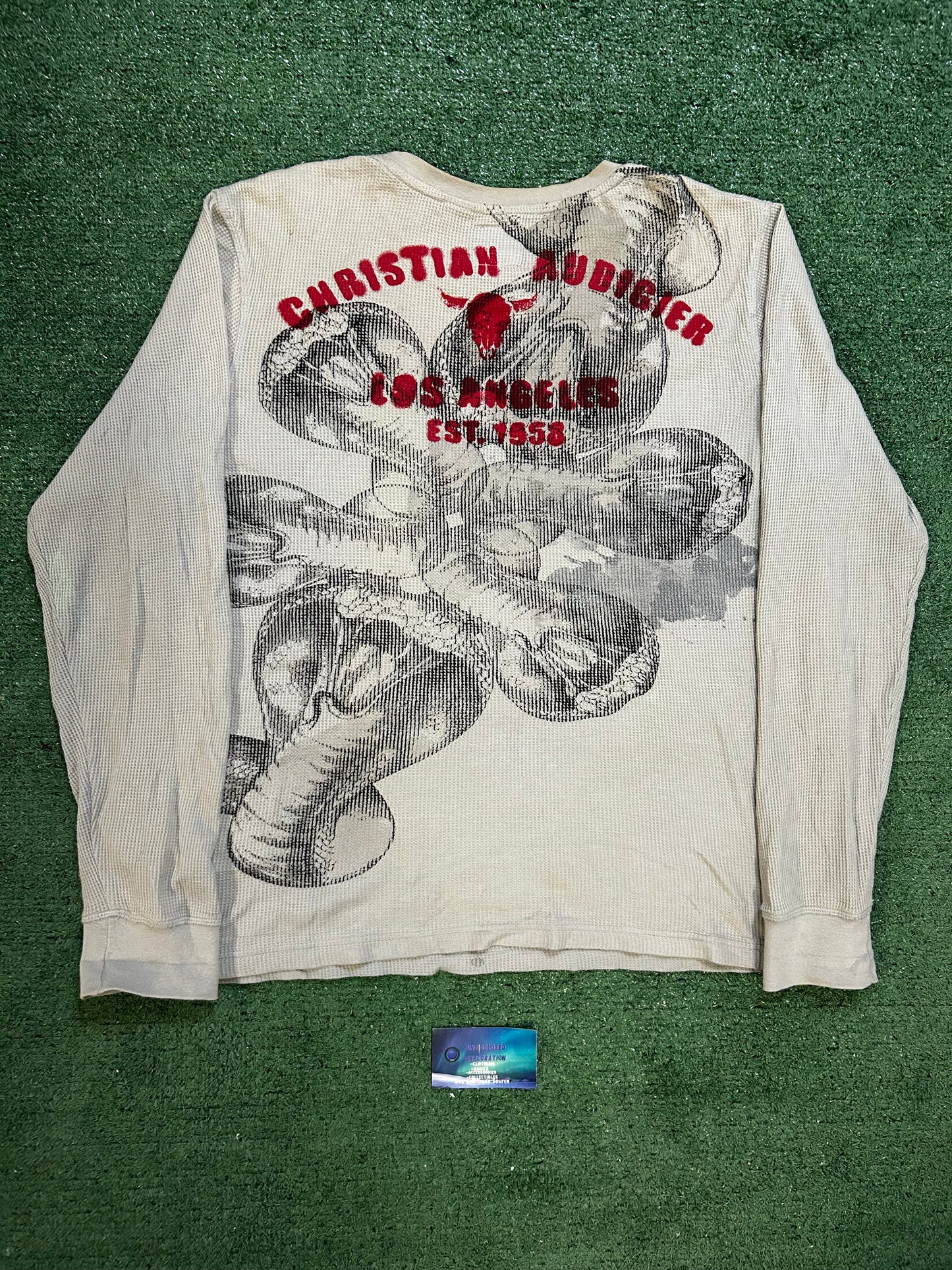 Vintage Christian audigier viper Los Angeles longsleeve