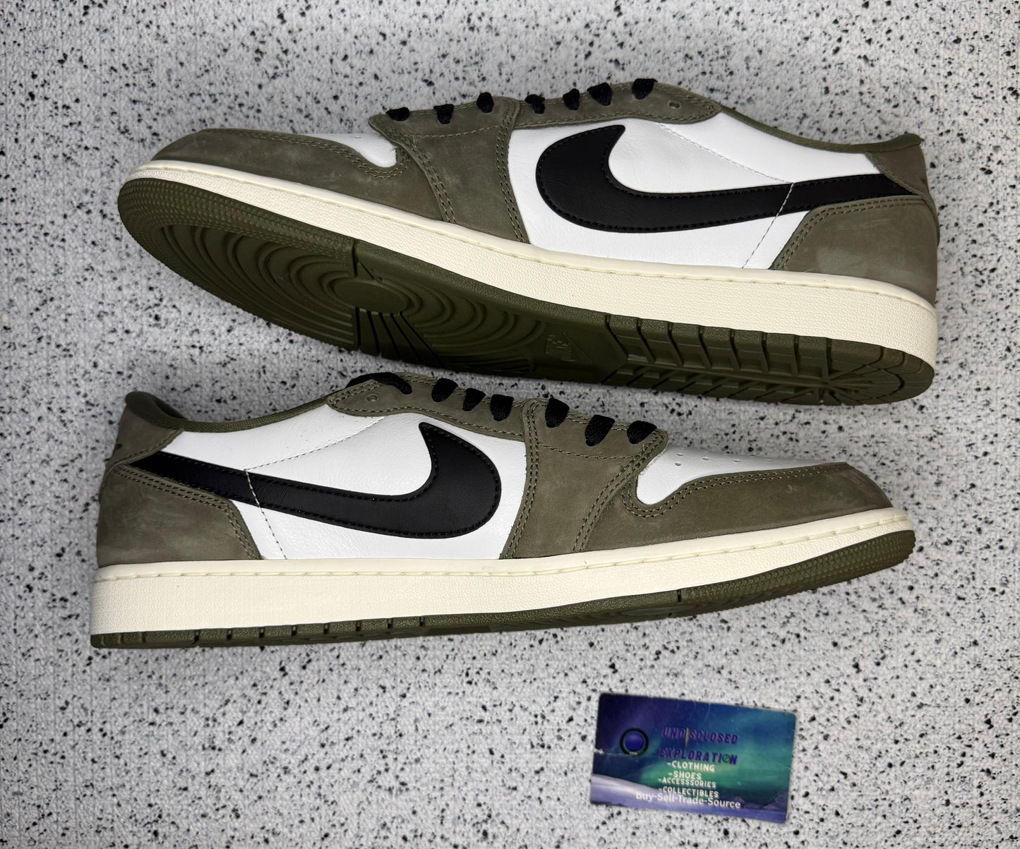 Jordan 1 Low Medium Olive