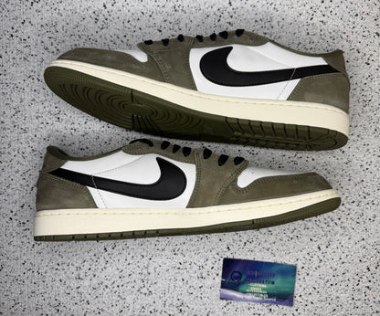 Jordan 1 Low Medium Olive