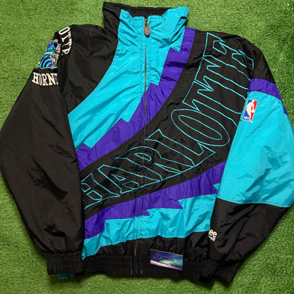 Vintage Charlotte Hornets Jacket Lee Sport