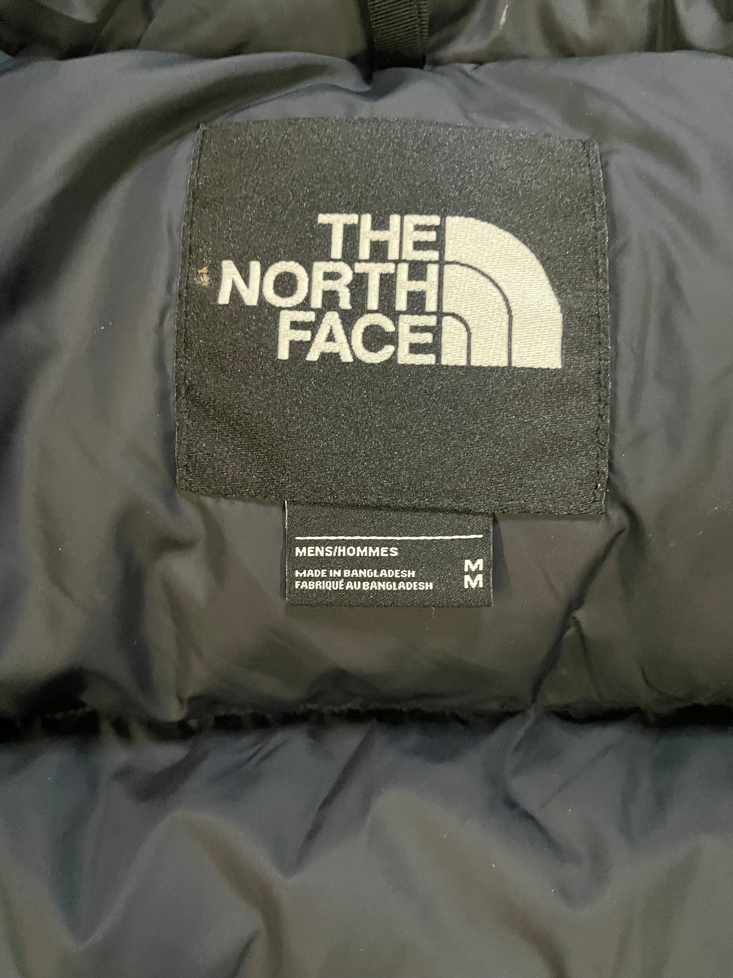 The North Face Nuptse black 700 jacket