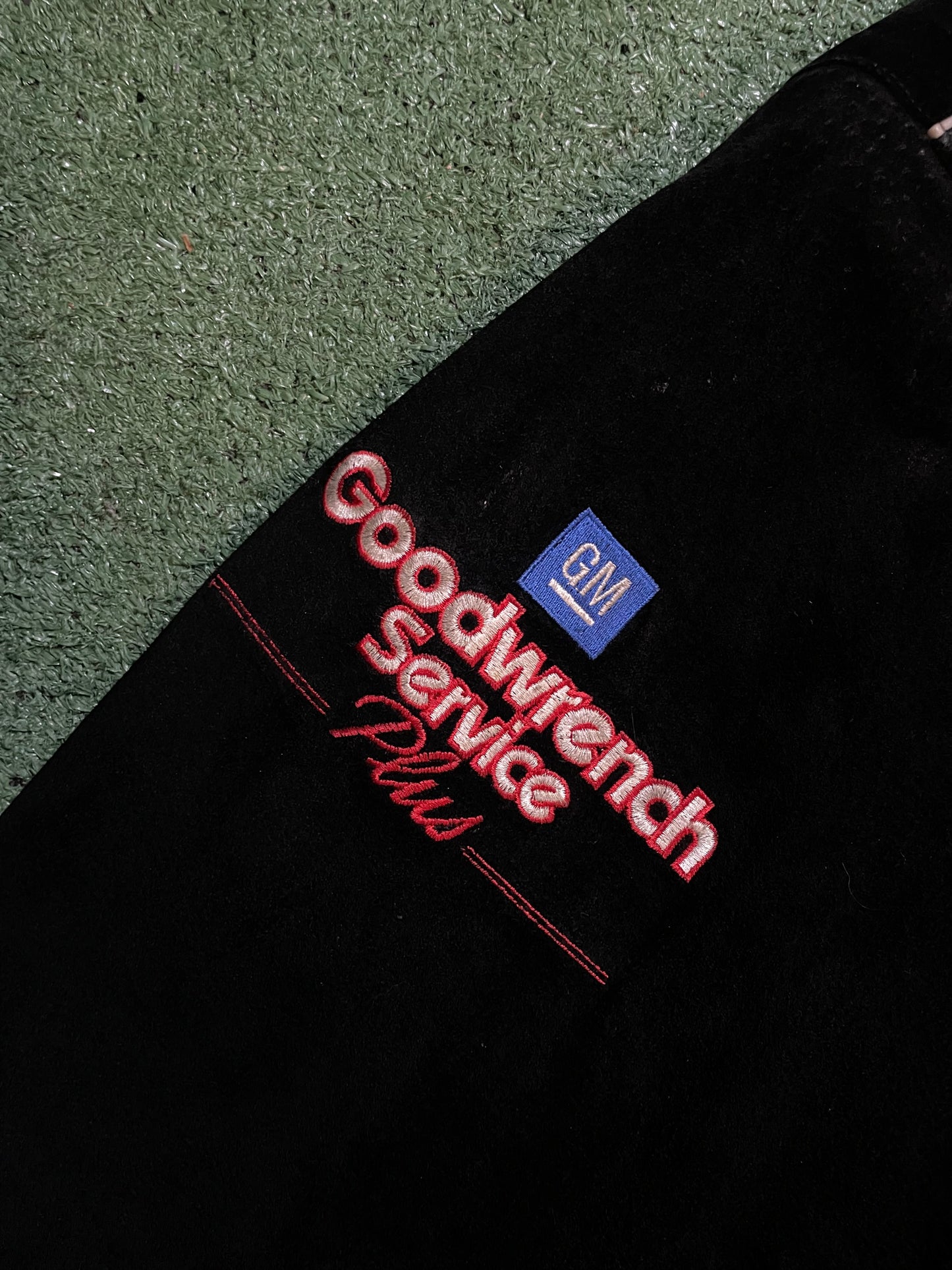Vintage Goodwrench Service Plus black nascar jacket