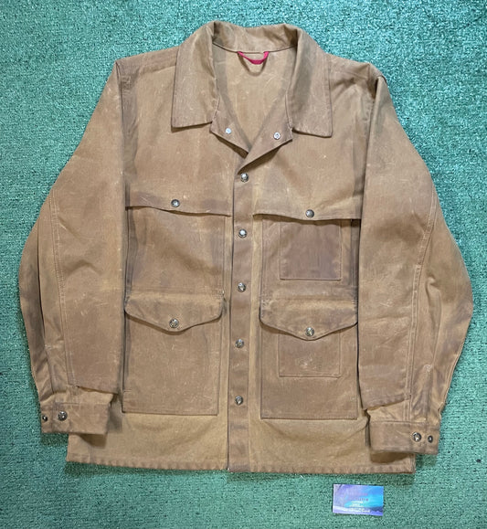 Vintage Filson tin cloth cruiser jacket