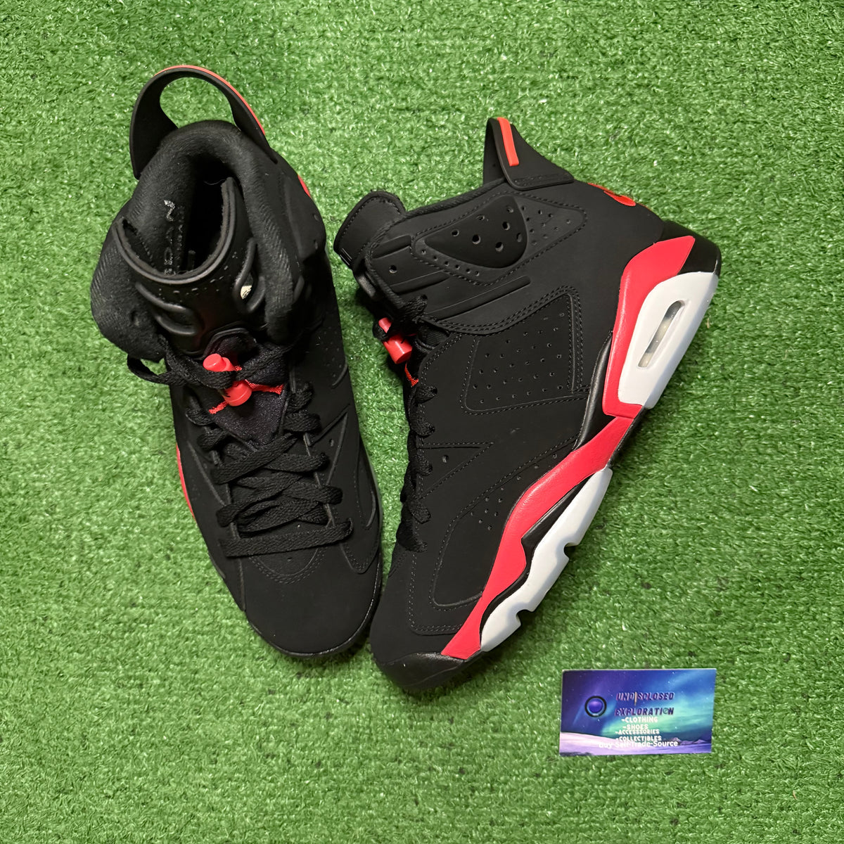 Jordan 6 Infrared Salesman 8 Men “Preowned”