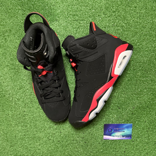 Jordan 6 Infrared Salesman 8 Men “Preowned”