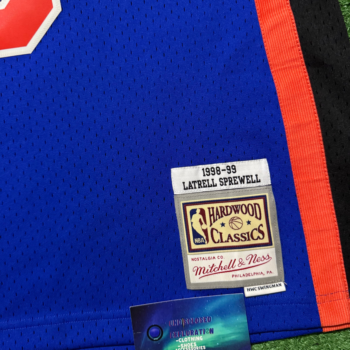New York Knicks Latrell Sprewell Mitchell & Ness Jersey