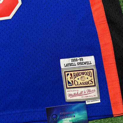 New York Knicks Latrell Sprewell Mitchell & Ness Jersey