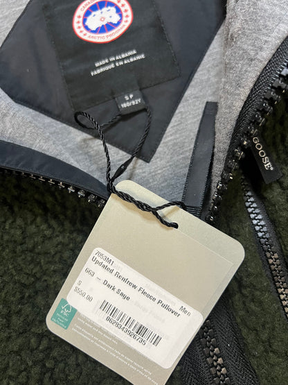Canada Goose Renfrew Fleece dark green Pullover