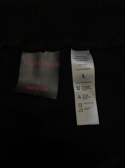 Juicy Couture black & pink sweatpants
