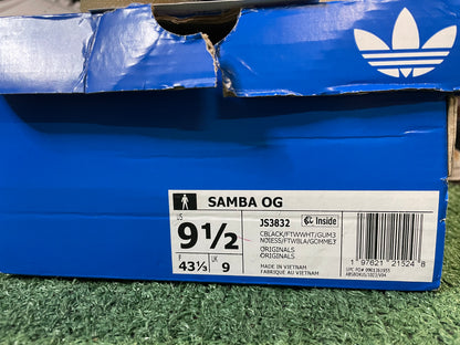 Adidas Samba OG core black cloud white black