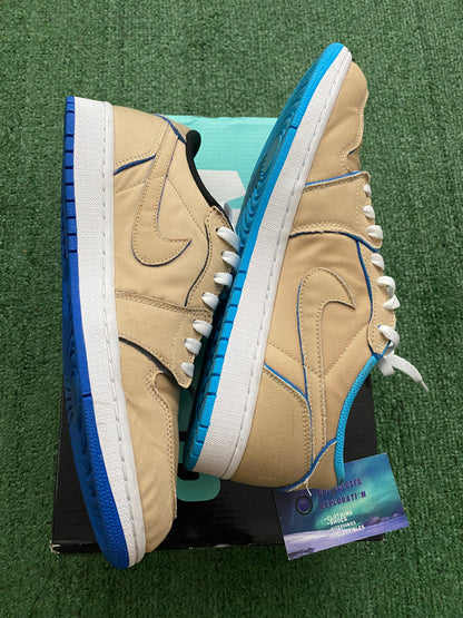 Jordan 1 Low SB QS Lance Mountain Desert Ore size 10.5men/12women