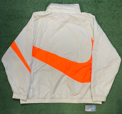 Nike big swoosh quarter zip up jacket