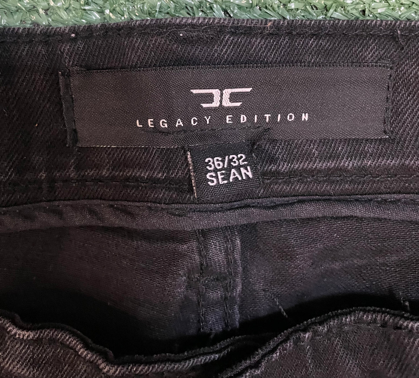 Jordan Craig Legacy Edition black distressed jeans