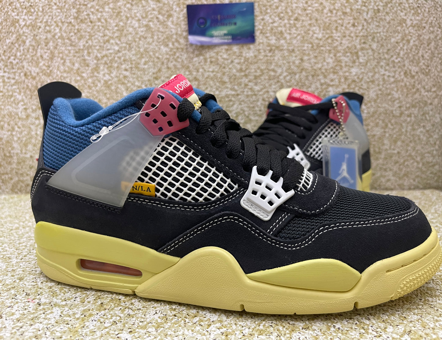 Jordan 4 Union Off Noir