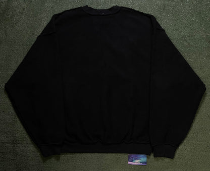GV Gallery raspberry hills Air Raspberry inside out black crewneck