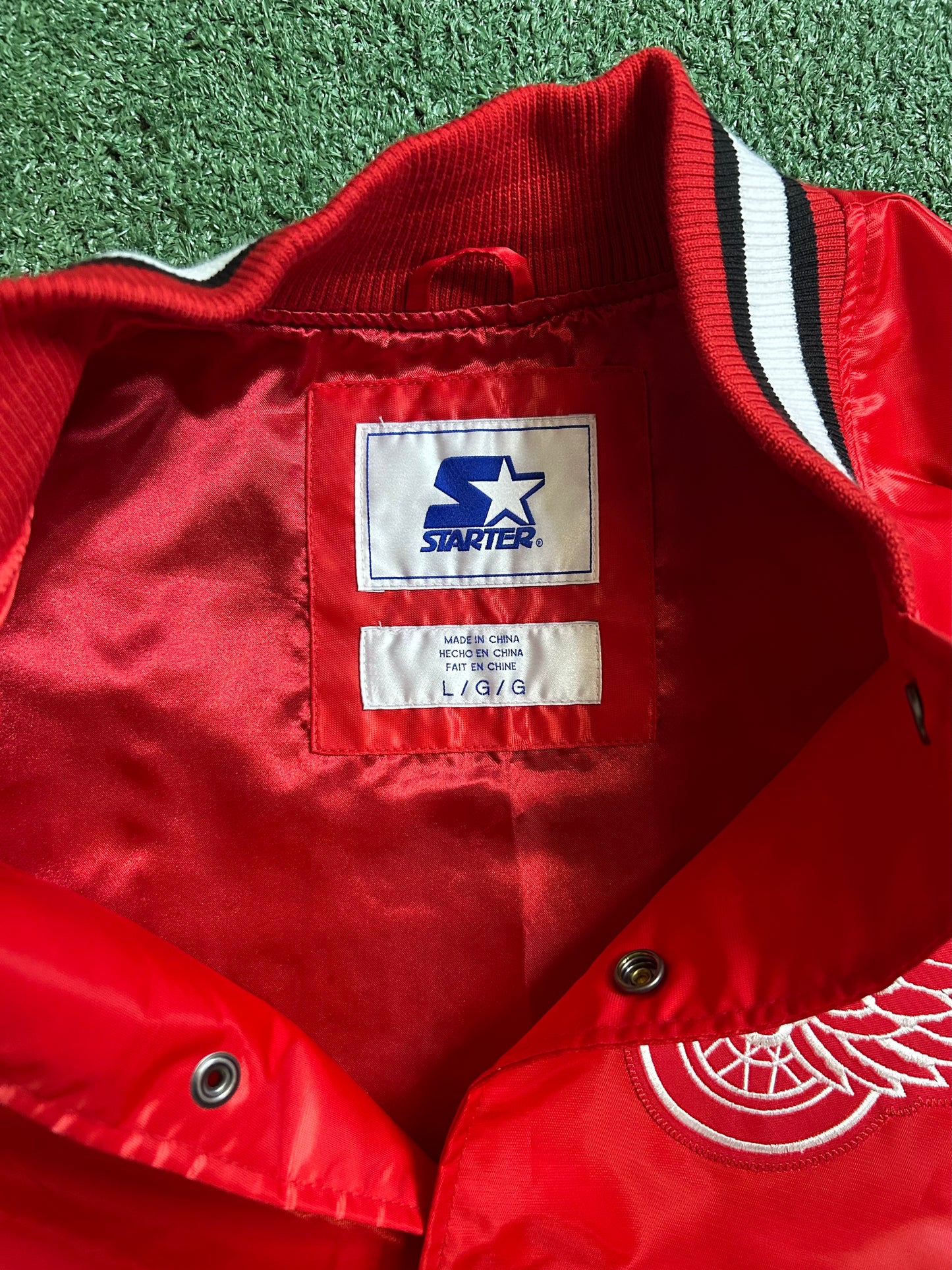 Detroit Red Wings starter jacket