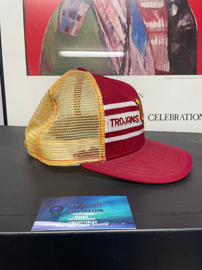 Vintage 1970s USC Trojans mesh hat