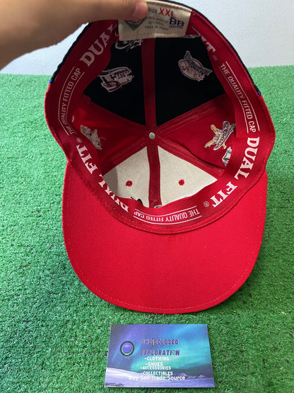 Vintage Negro Leagues fitted patchwork hat