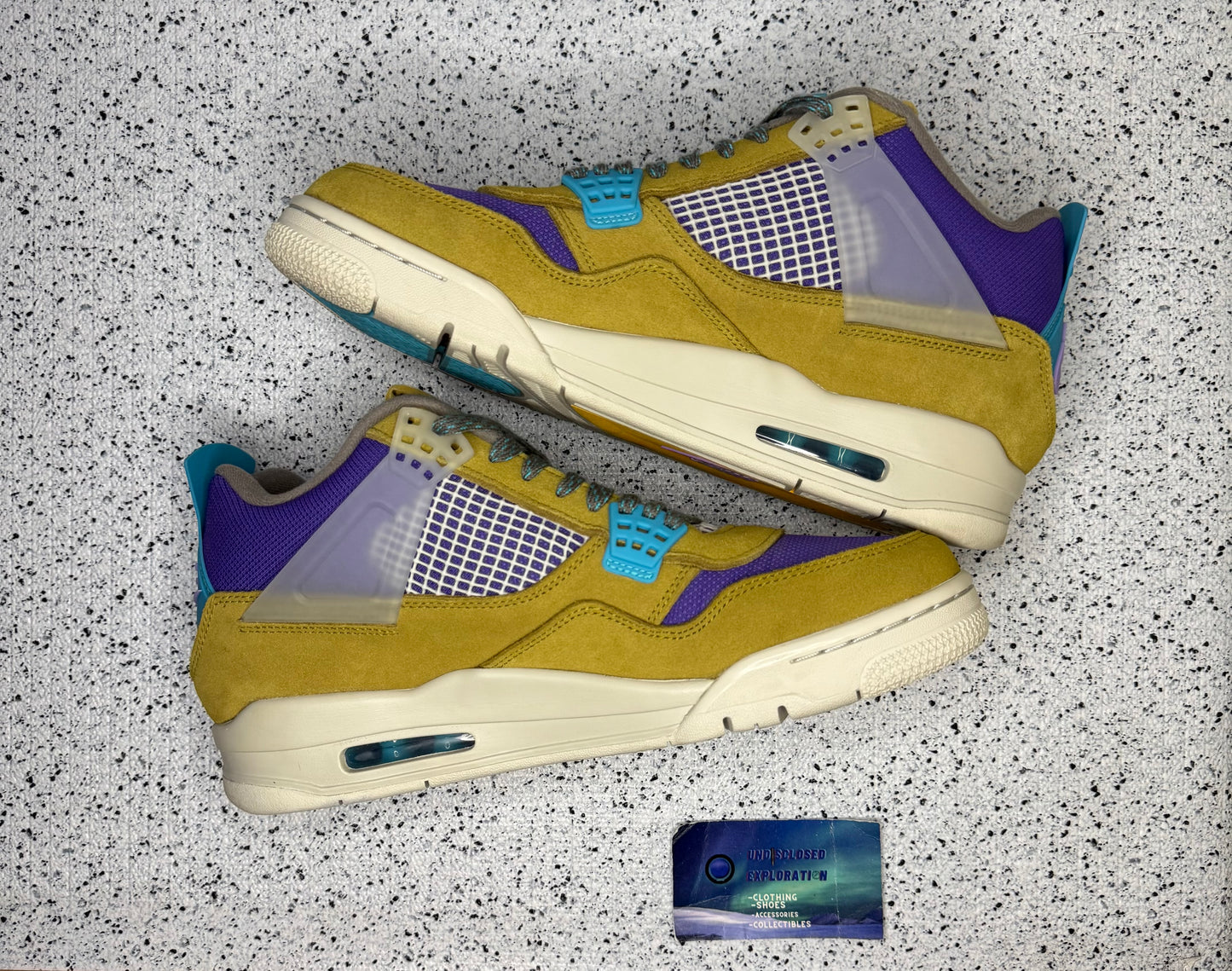 Jordan 4 Union Desert Moss 10 Men/11.5 Women “Preowned”