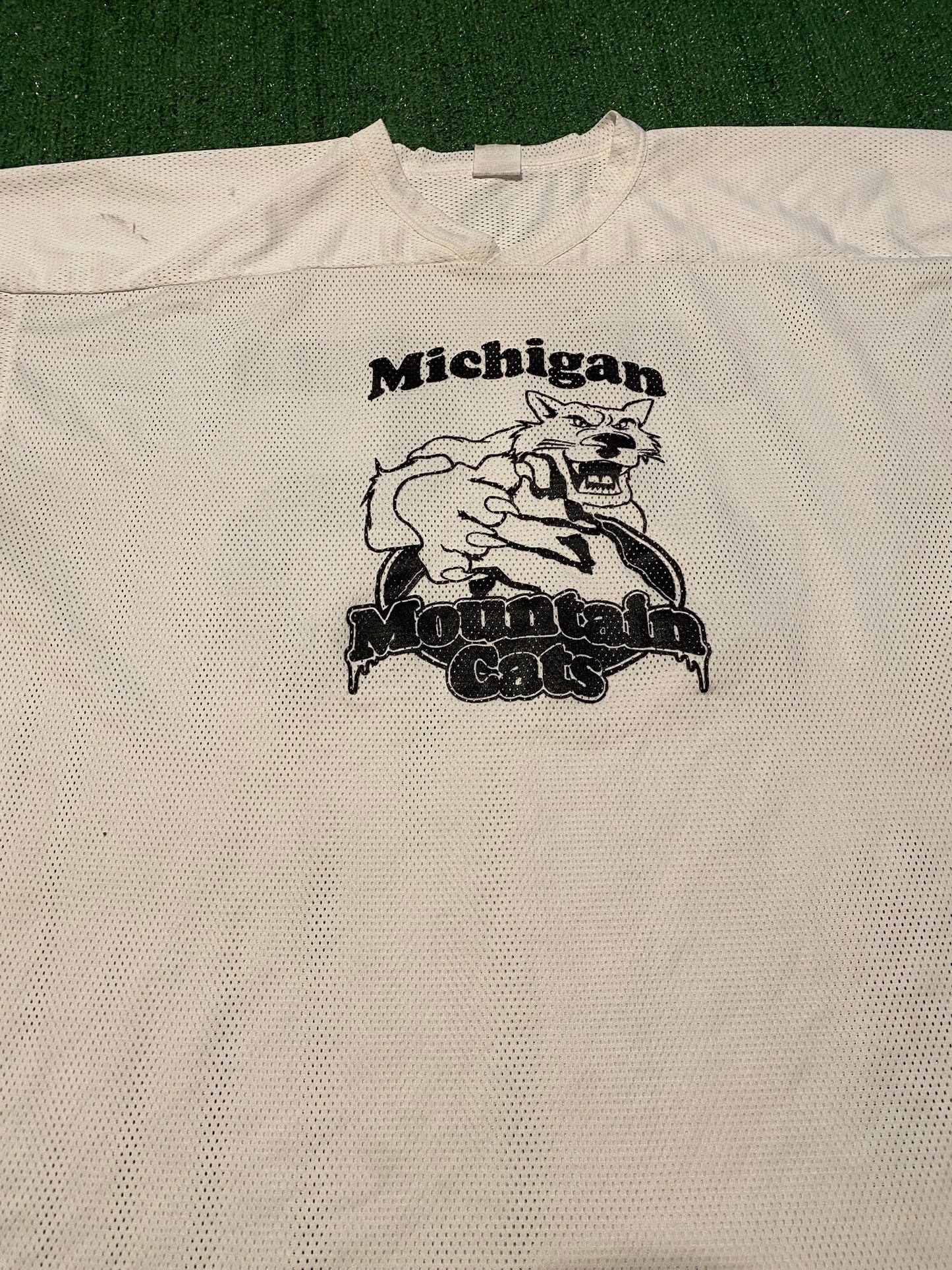 Vintage Michigan Mountain Cats #25 Football Jersey