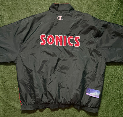 Vintage Seattle SuperSonics Windbreaker Champion