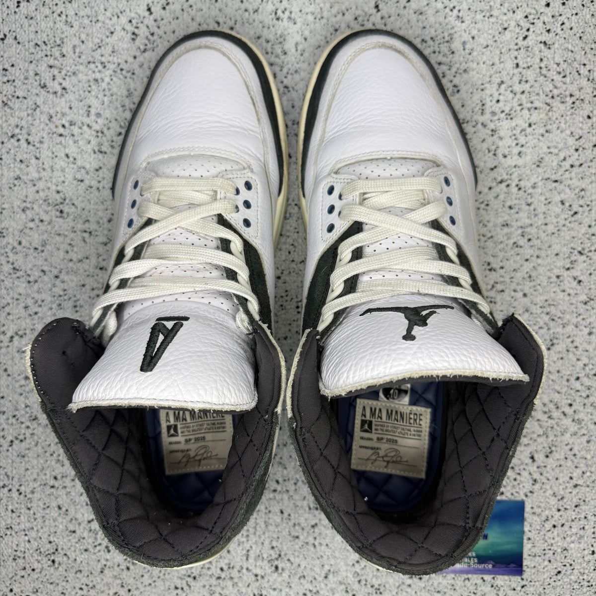 Jordan 3 A Ma Maniere Diffused Blue 10 Men “Preowned”