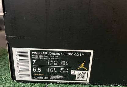 Air Jordan 4 X A ma maniere while you’re sleeping size 5.5men/7women