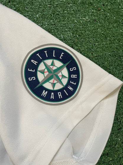 Seattle Mariners Edgar Martinez  #11 white and blue jersey