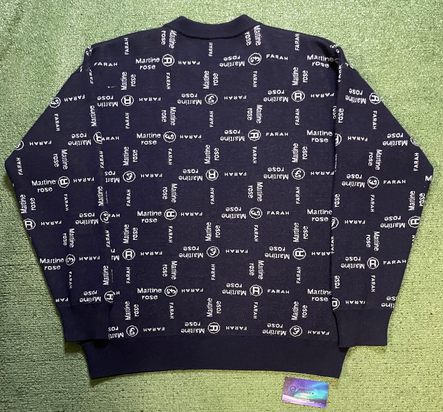 Martine Rose X farah knitted crewneck
