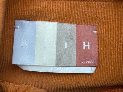 Kith Mixed Micro Cord Linden Retro Quarter Zip Aura