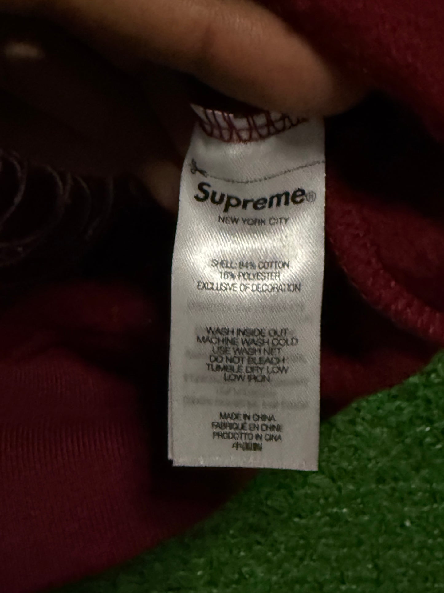 Supreme Lakshmi Hoodie Cardinal