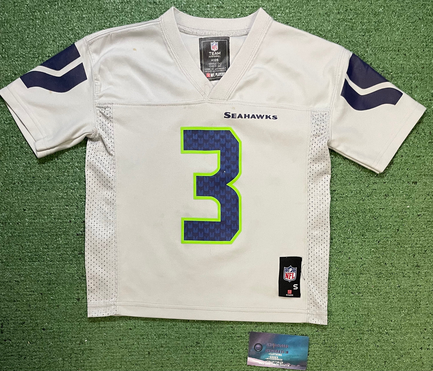 Seattle Seahawks Russell Wilson #3 kids jersey
