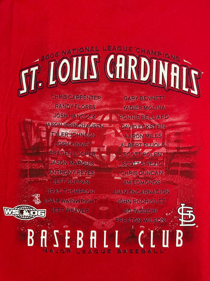 Vintage 2000s St.Louis Cardinals champions tee