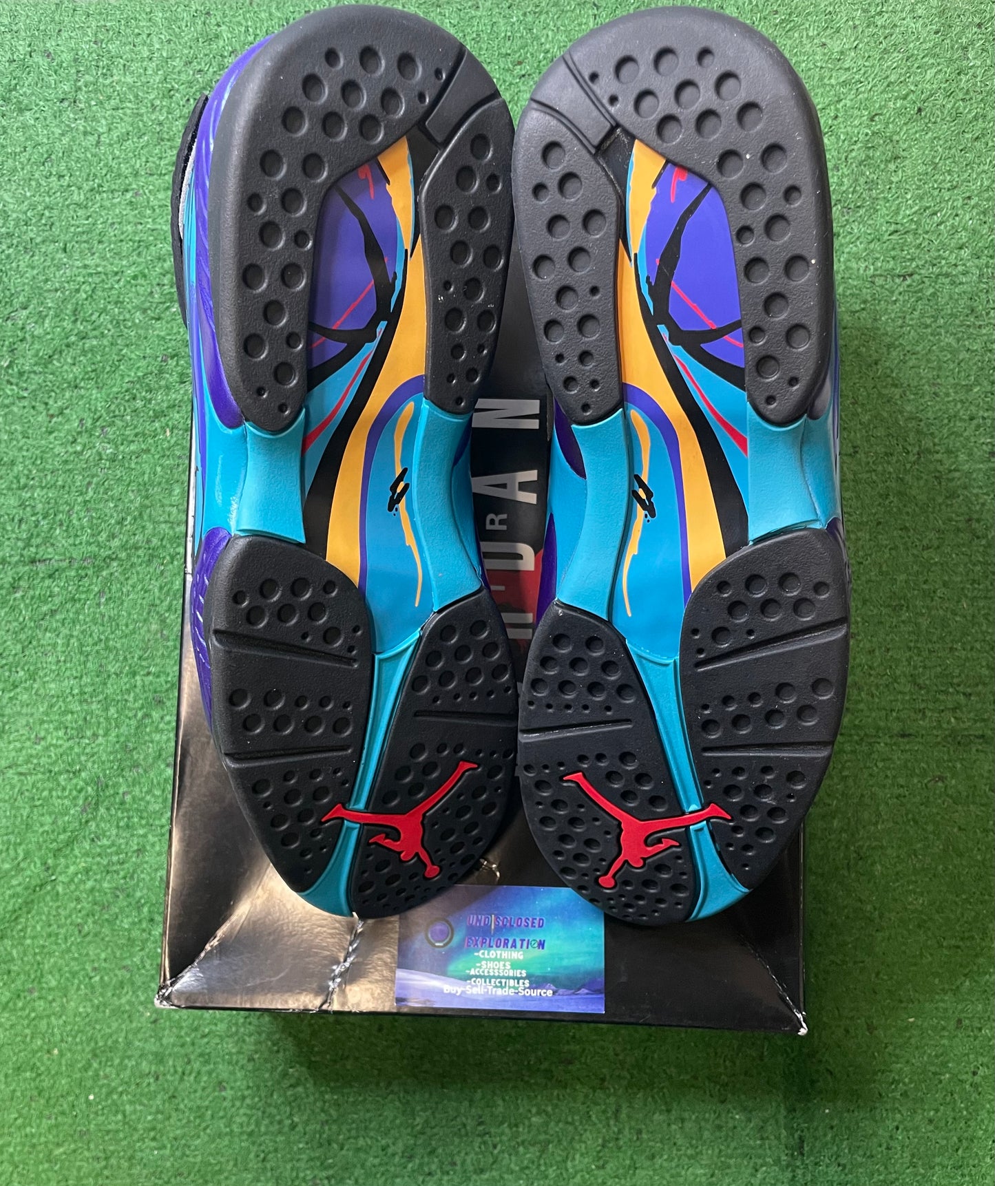 Air Jordan 8 Retro aqua 2025