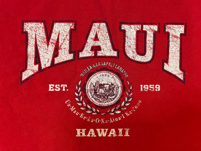 Vintage 1990s Maui Hawaii cutoff tee